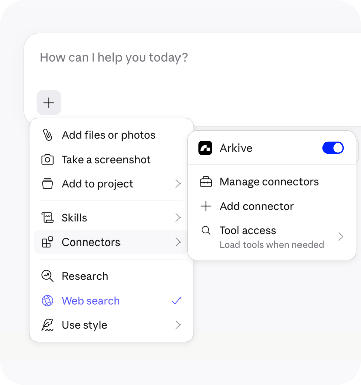 Create your Arkive DeFi